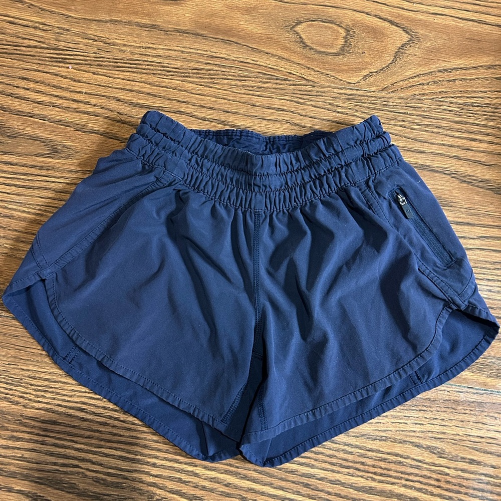 Lululemon Athletica Blue Athletic Shorts Lightweight Breathable Design
